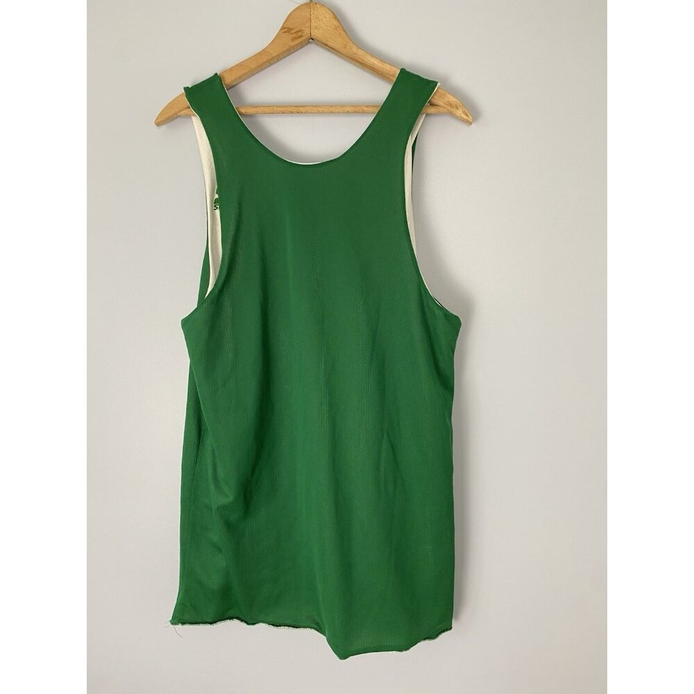 Vtg Larry Bird Boston Celtics Starter Size 48 NBA Training Reversible Jersey - Picture 3 of 11